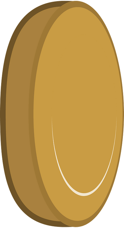 Yellow coin