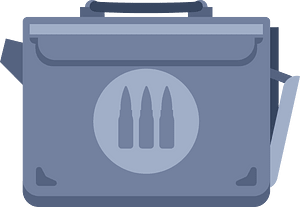 Grey weapon case