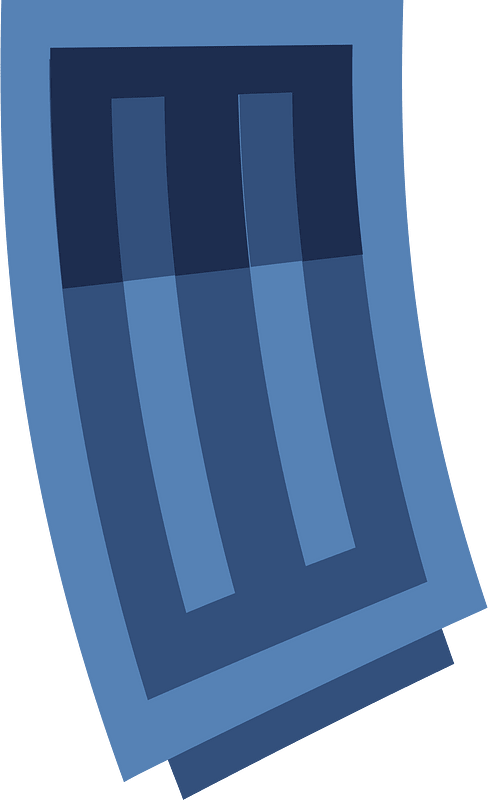 Blue magazine