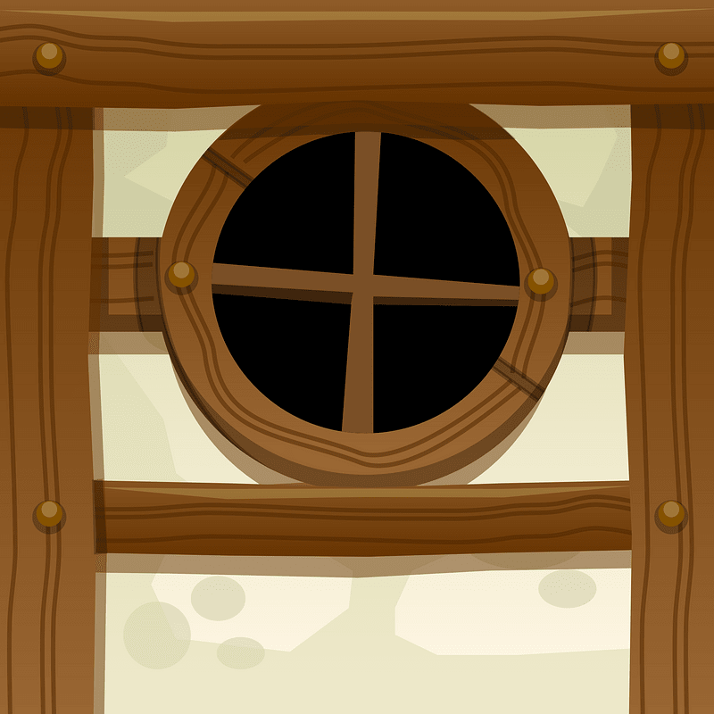 Fachwerk window wall