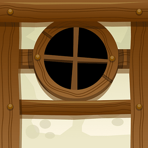 Fachwerk window wall