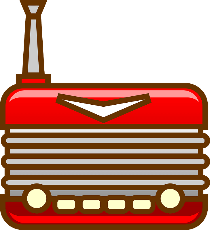 Old red radio