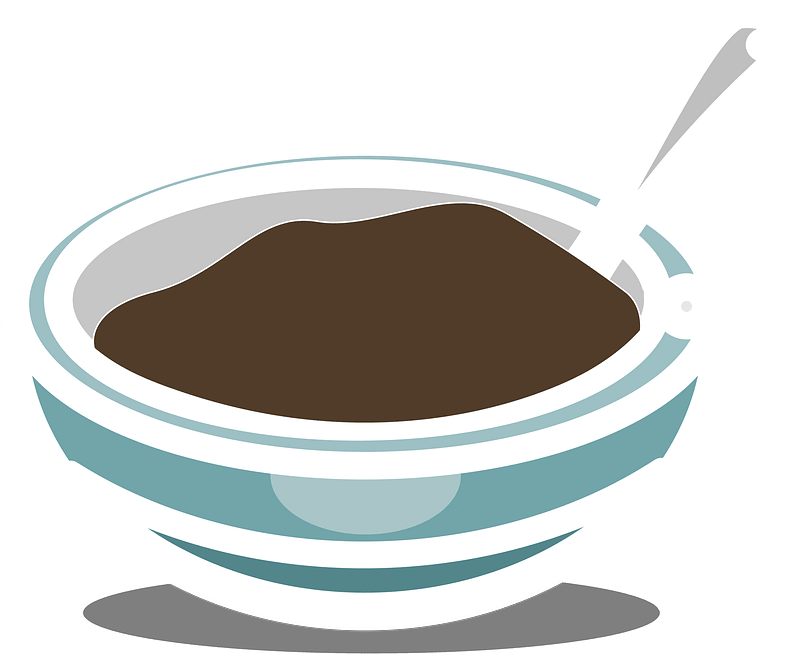 Blue stripe bowl