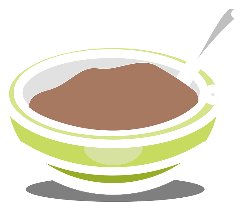 Green stripe bowl