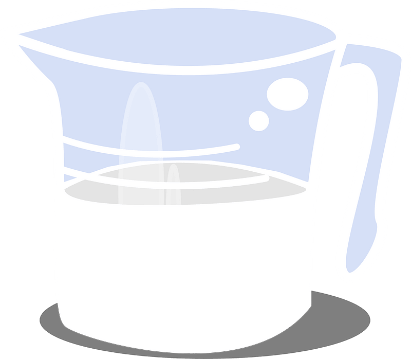 White jug