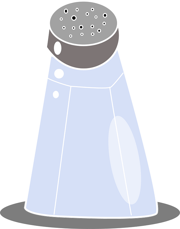Whitel salt shaker
