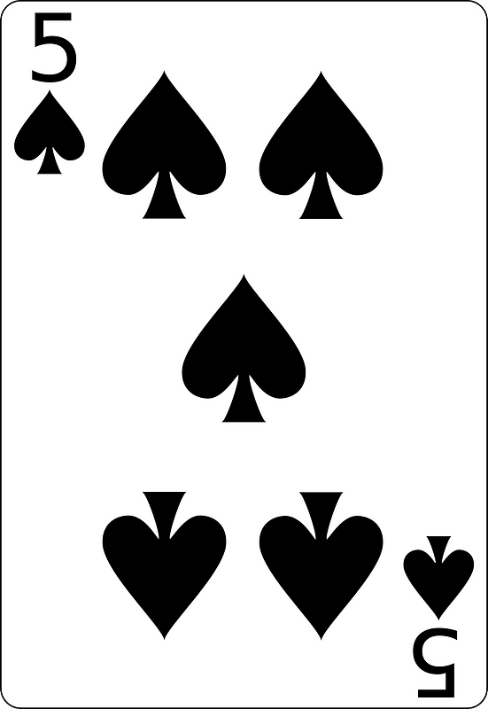 Five of spades