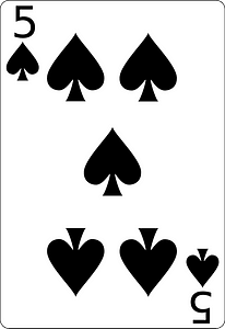 Five of spades