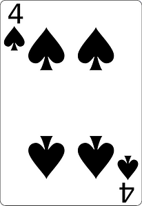 Four of spades