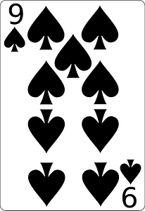 Nine of spades