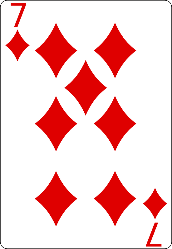 Seven of diamonds