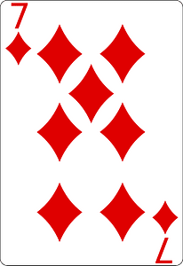 Seven of diamonds