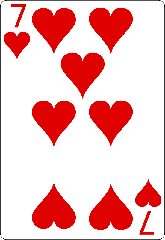 Seven of hearts