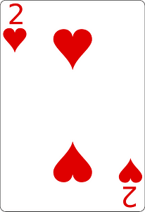 Two of hearts
