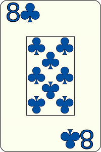 Eight of club