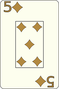 Five of diamond