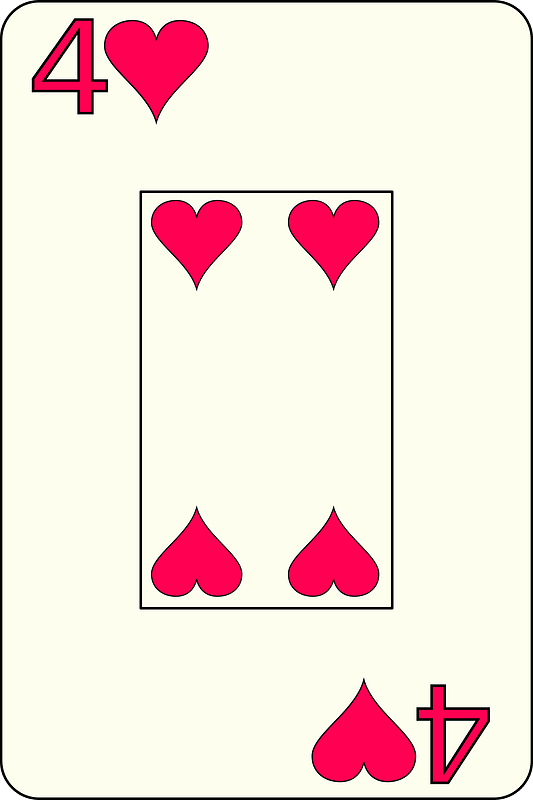 Four of heart