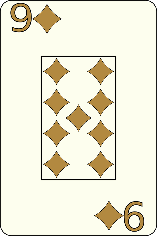 Nine of diamond