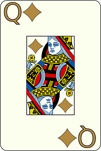 Queen of diamond