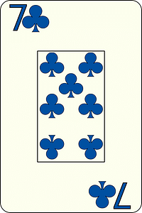 Seven of club