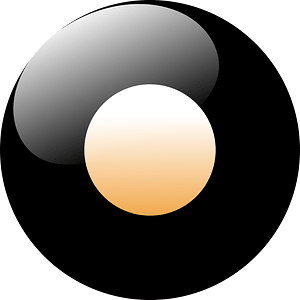 Black solid ball