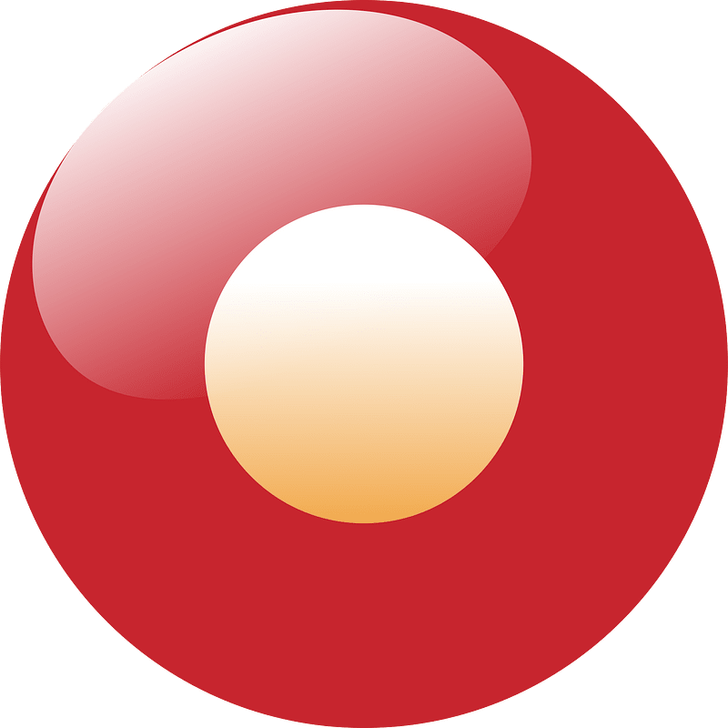 Red solid ball