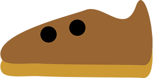 Brown shoe