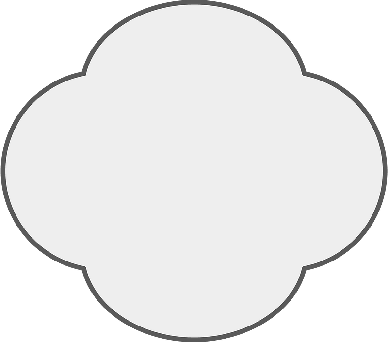Grey speech bubble