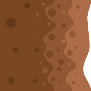 Brown soil