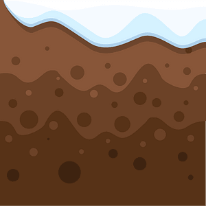 Brown soil water