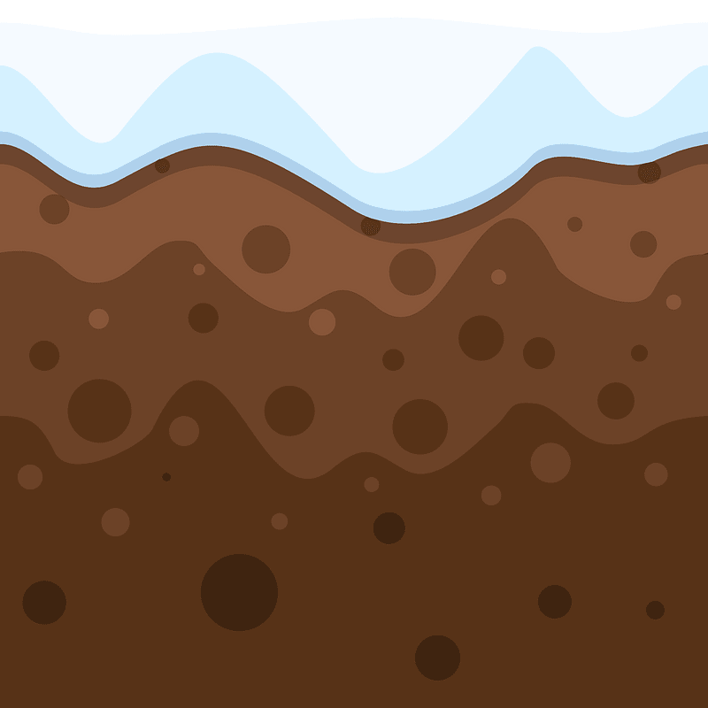 Brown soil water