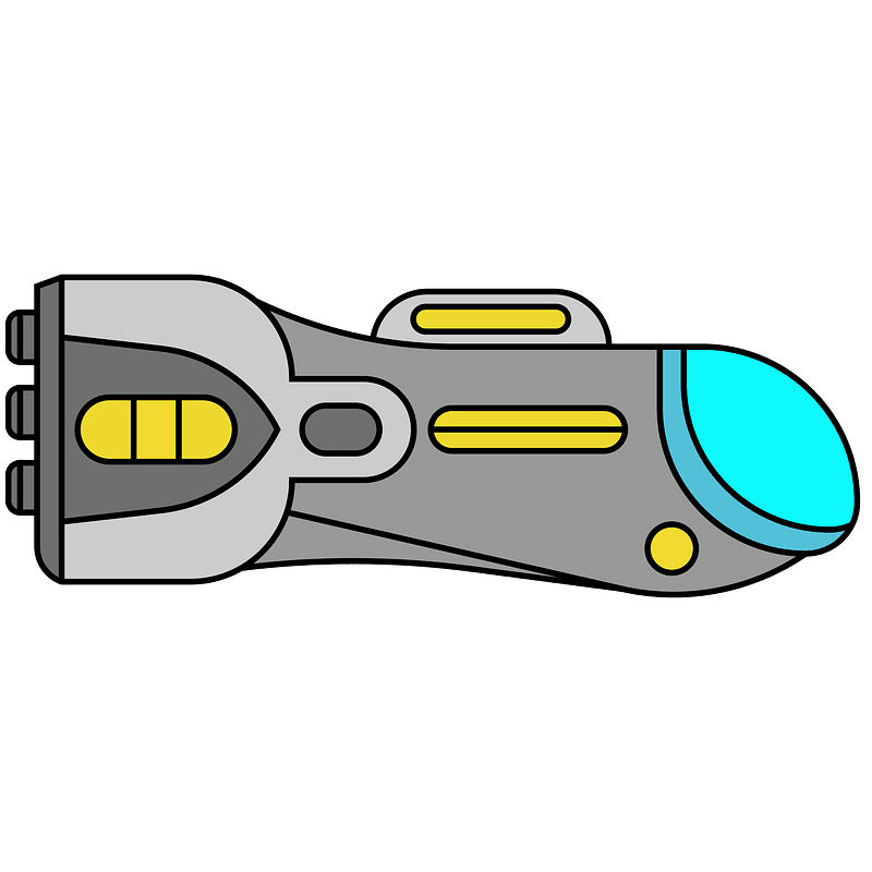 Yellow spaceship
