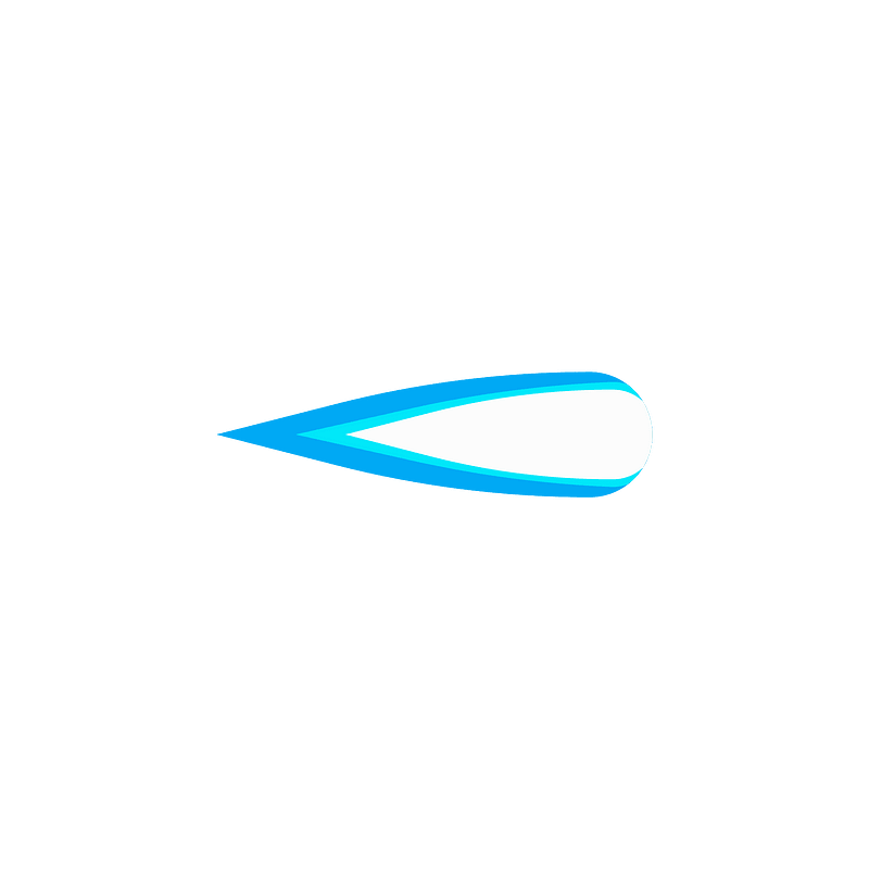 Blue thruster effect