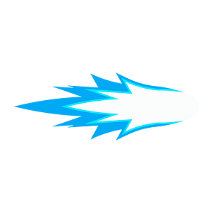 Blue thruster effect