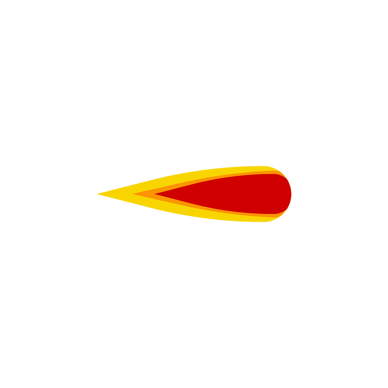 Red thruster effect