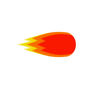 Red thruster effect