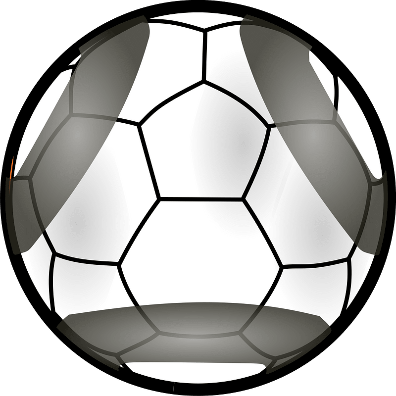 Black white ball