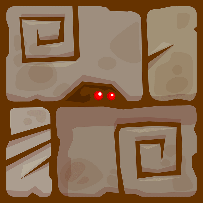 Brown stone wall