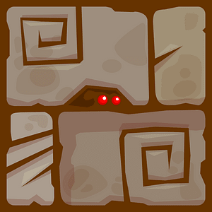 Brown stone wall
