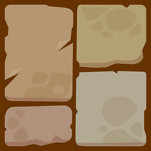 Brown stone wall