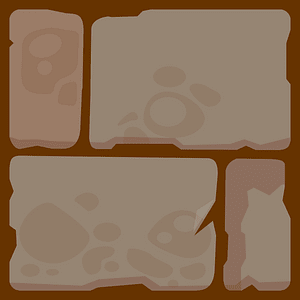 Brown stone wall