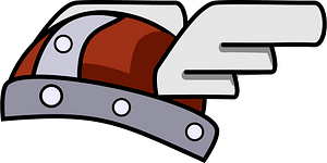 Brown helmet