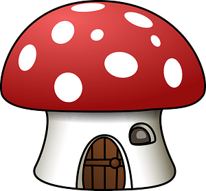 Mushroom house