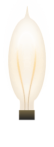 Glowing light bulb