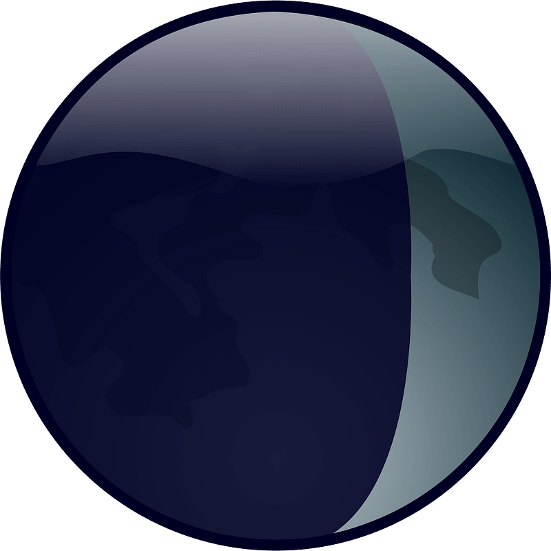 Waxing crescent moon