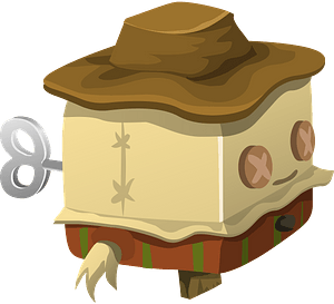 Cubimal scarecrow