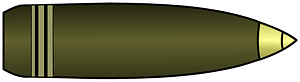 Artillery projectile