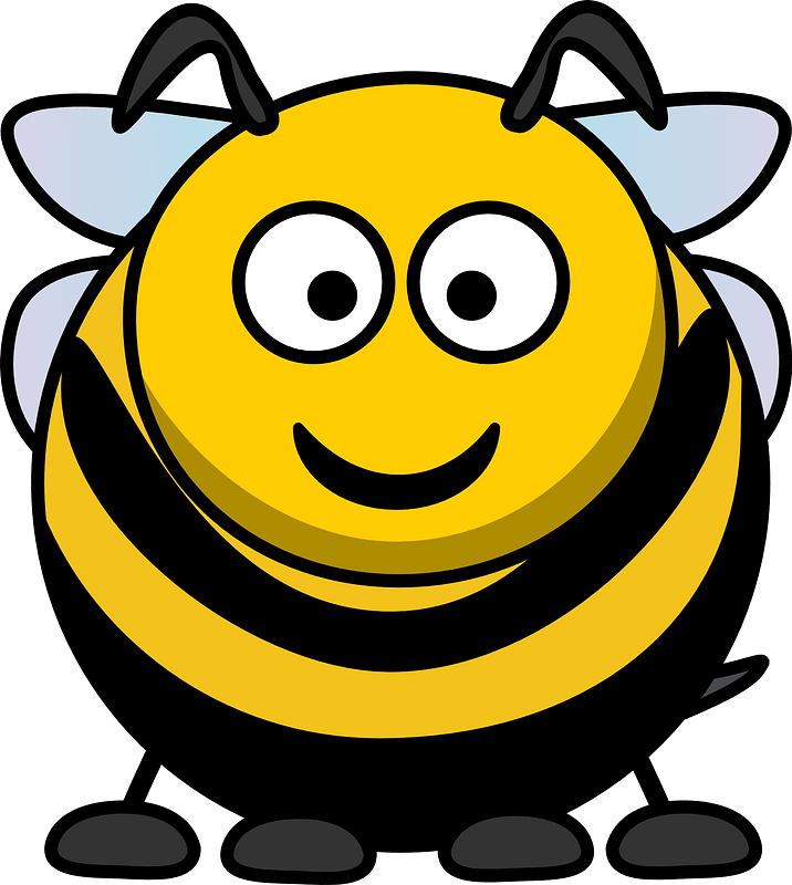 Cartoon bee