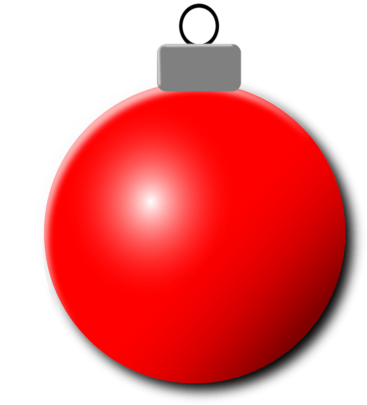 Red Christmas Ornament