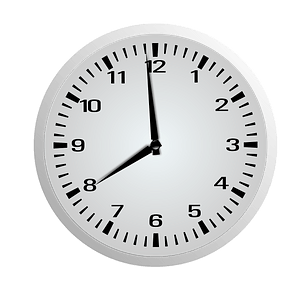 Clock Face - Seven Fifty-Nine - 7:59